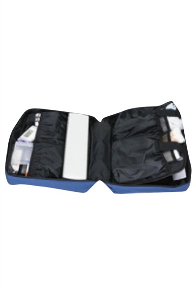 SKFAK020 Customized Portable Reflective Strip First Aid Kit Design Large Capacity Storage First Aid Kit Multi-pocket Grid Classification Waterproof Zipper First Aid Kit Supplier detail view-3